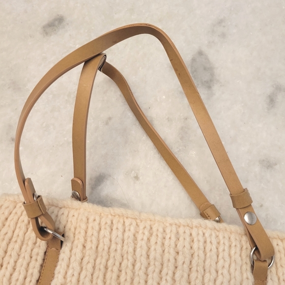 Vintage Wool Blend Small Quilted Knit Purse - Picture 2 of 8